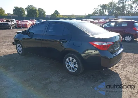 2016 Toyota Corolla L из США, поврежденный, VIN 2T1BURHE0GC684503